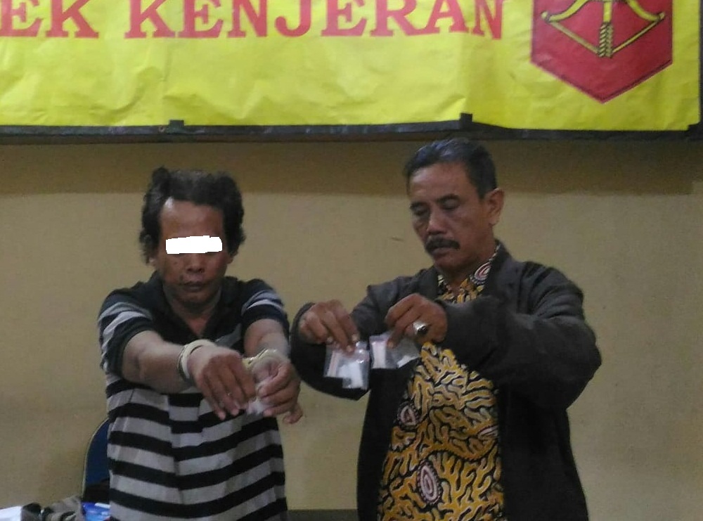 Pengedar Sabu Bulak Banteng Timur Keok Ditangan Unit Reskrim Polsek Kenjeran