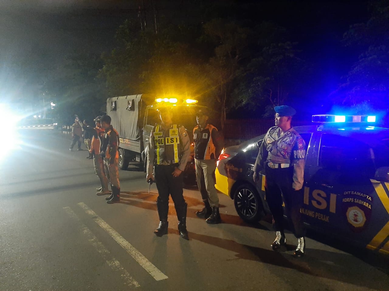 Polres Tanjung Perak Terus Lakukan Patroli Skala Besar, Ciptakan Wilayah Aman & Kondusif