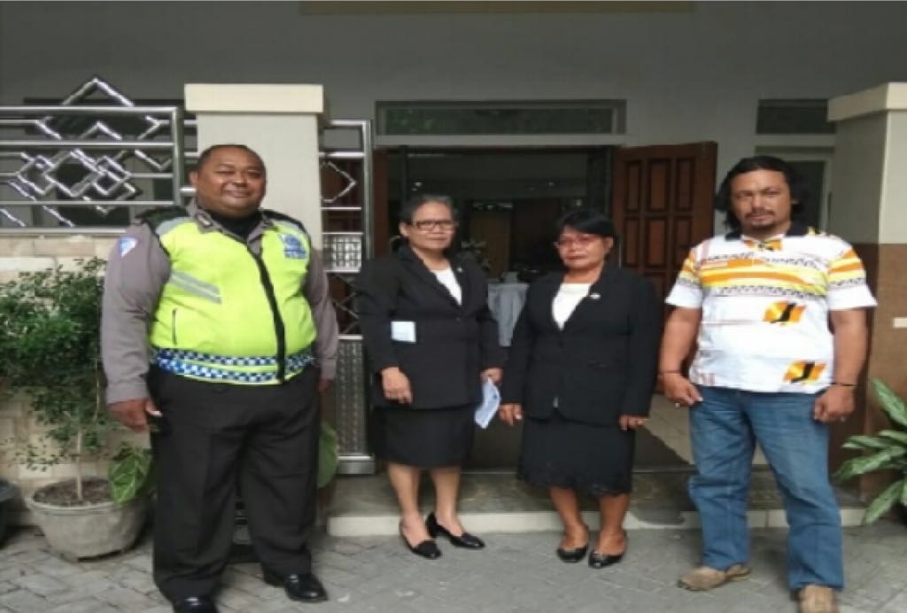 Polsek Krembangan Amankan Kebaktian Minggu