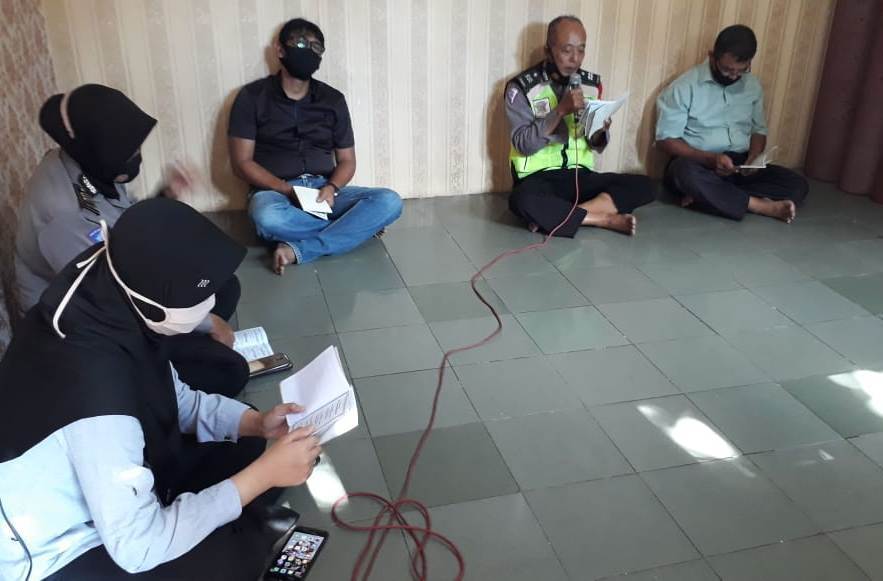 Polsek Pabean Cantikan Gelar Binrohtal, Cegah Personil Dari Perbuatan Negatif
