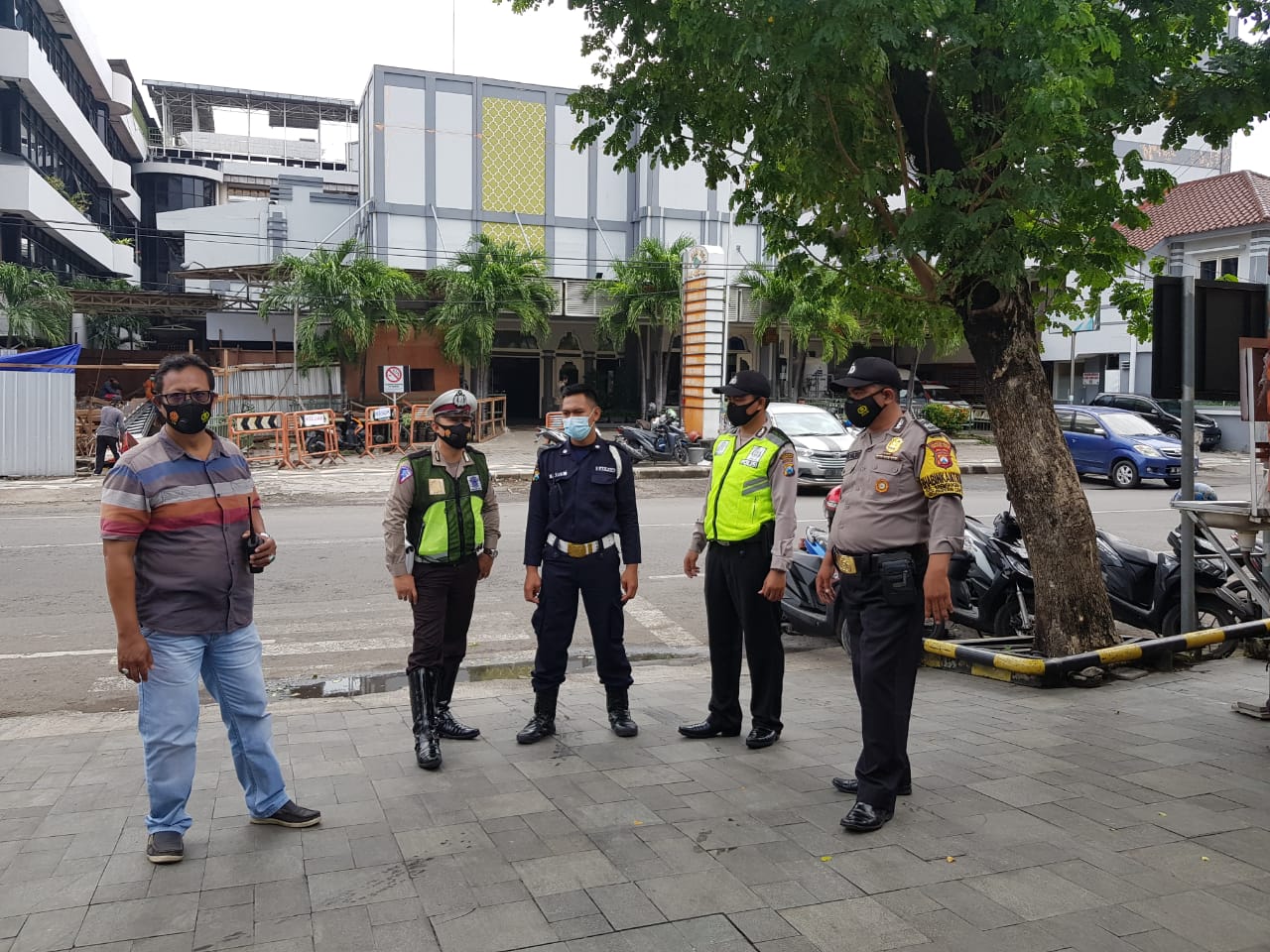 Polsek Pabean Cantikan Gelar Patroli Rutin di Rumah Sakit Al Irsyad