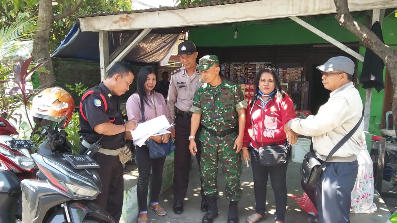 Tiga Pilar Wonokusumo Koordinasi Rencana Operasi Yustisi di Wilayah RW 13