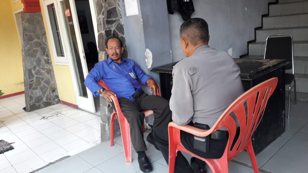 Babinkamtibmas Sidotopo Ajak Pak Lurah Sosialisasikan Lomba Kampung Aman
