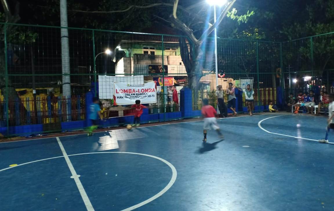Polsek Kenjeran Gelar Lomba Futsal Tingkat Anak-anak
