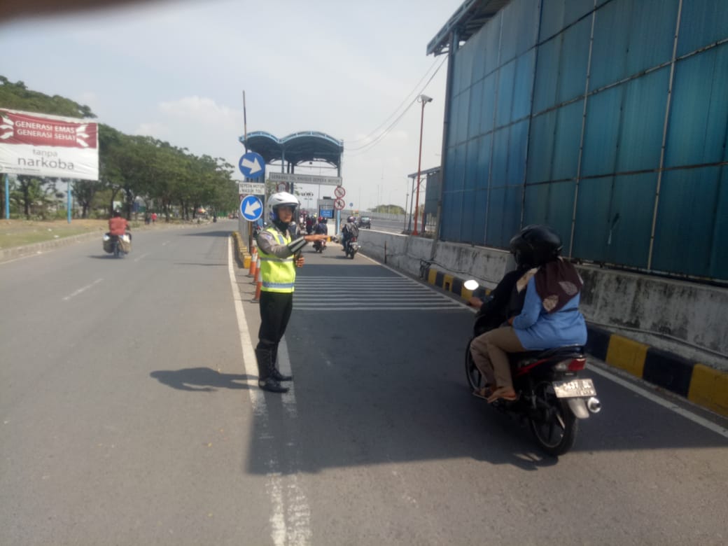 Antisipasi Kriminalitas Jalanan, Polsek Kenjeran Pantau Akses Jembatan Suramadu
