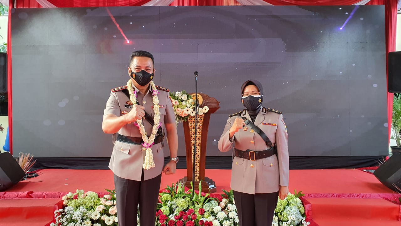 Pisah Sambut Kapolres Tanjung Perak Digelar Secara Virtual di Mapolres