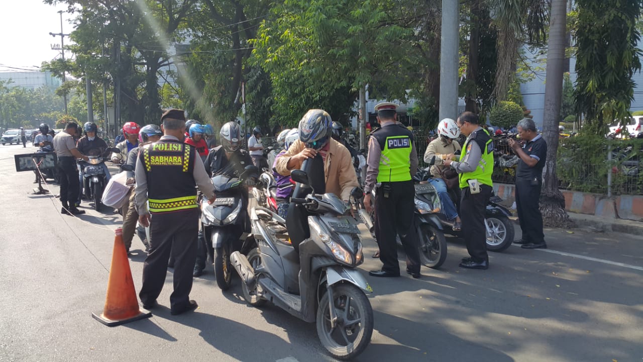 Antisipasi Kriminalitas & Cegah Aksi Teror, Polsek Pabean Cantikan Gelar Operasi Cipkon