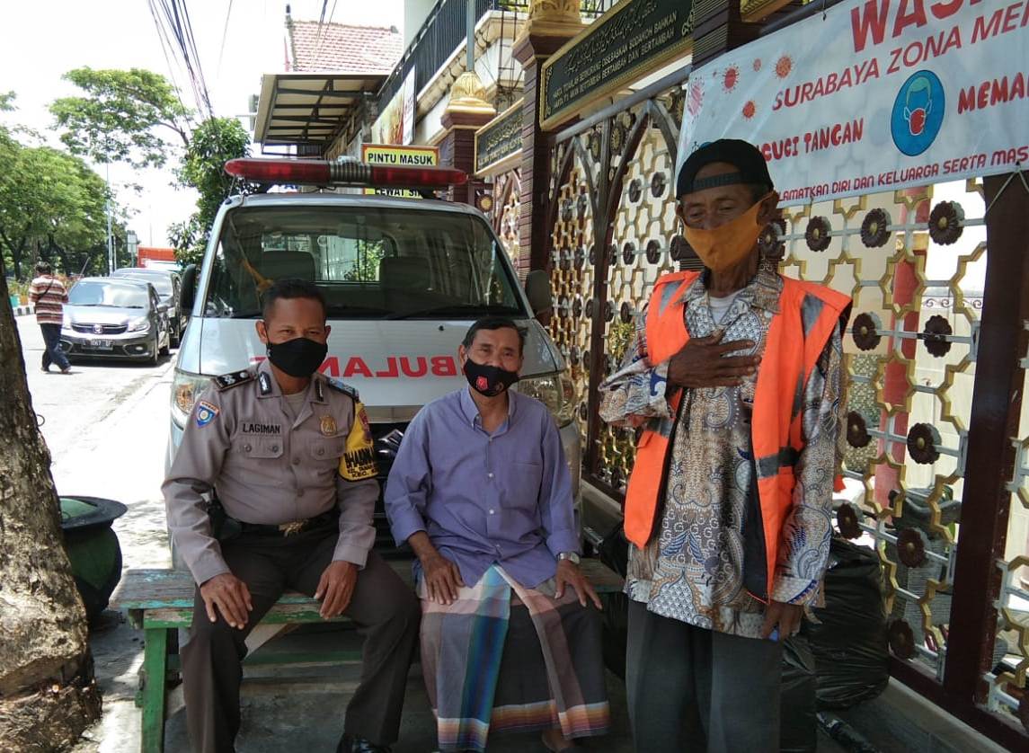 Babinkamtibmas Takal Kedinding Sampaikan Himbauan Jaga Kerukunan & Anti Radikal