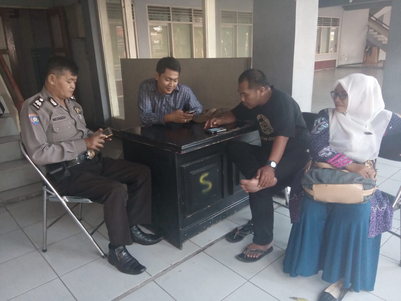 Polsek Semampir Laksanakan Koordinasi Pengamanan Kotak Suara