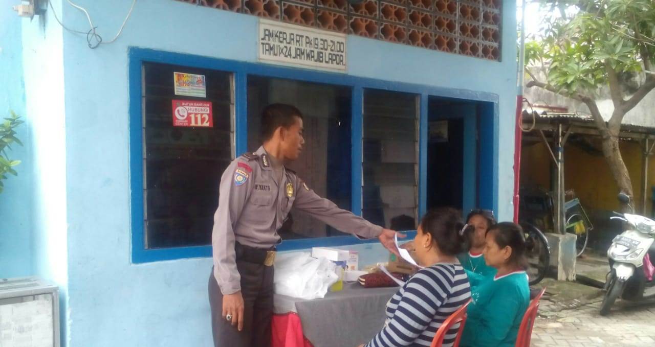 Babinkamtibmas Dupak Titip Pesan Kamtibmas Kepada Ibu-Ibu Warga Bangunrejo