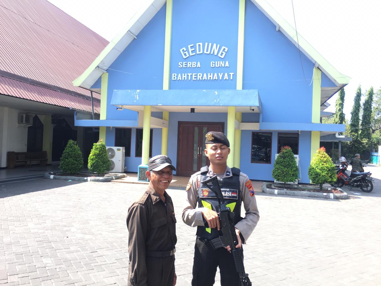 Satsabhara Polres Tanjung Perak Gelar Patroli Tempat Ibadah