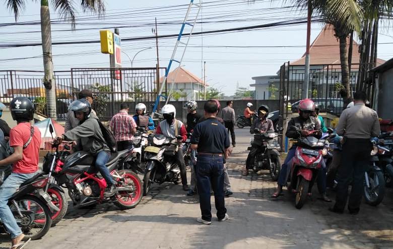 Kanit Sabhara Polsek Krembangan Pimpin Pelaksanaan Operasi Zebra