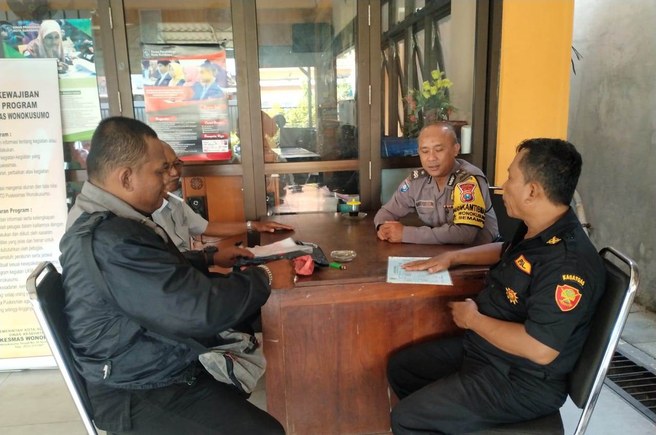 Babinkamtibmas Wonokusumo, Sampaikan Pesan Anti Hoax
