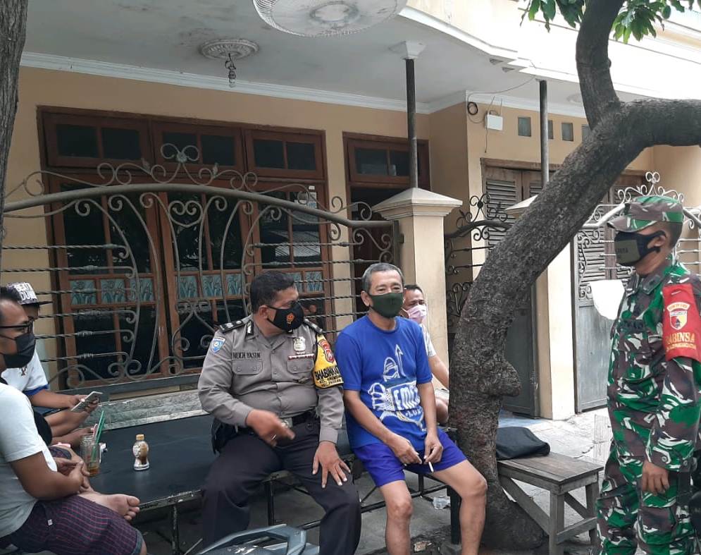 Babinkamtibmas Krembangan Utara Sosialisasikan Pelaksanaan Operasi Zebra Semeru 2020