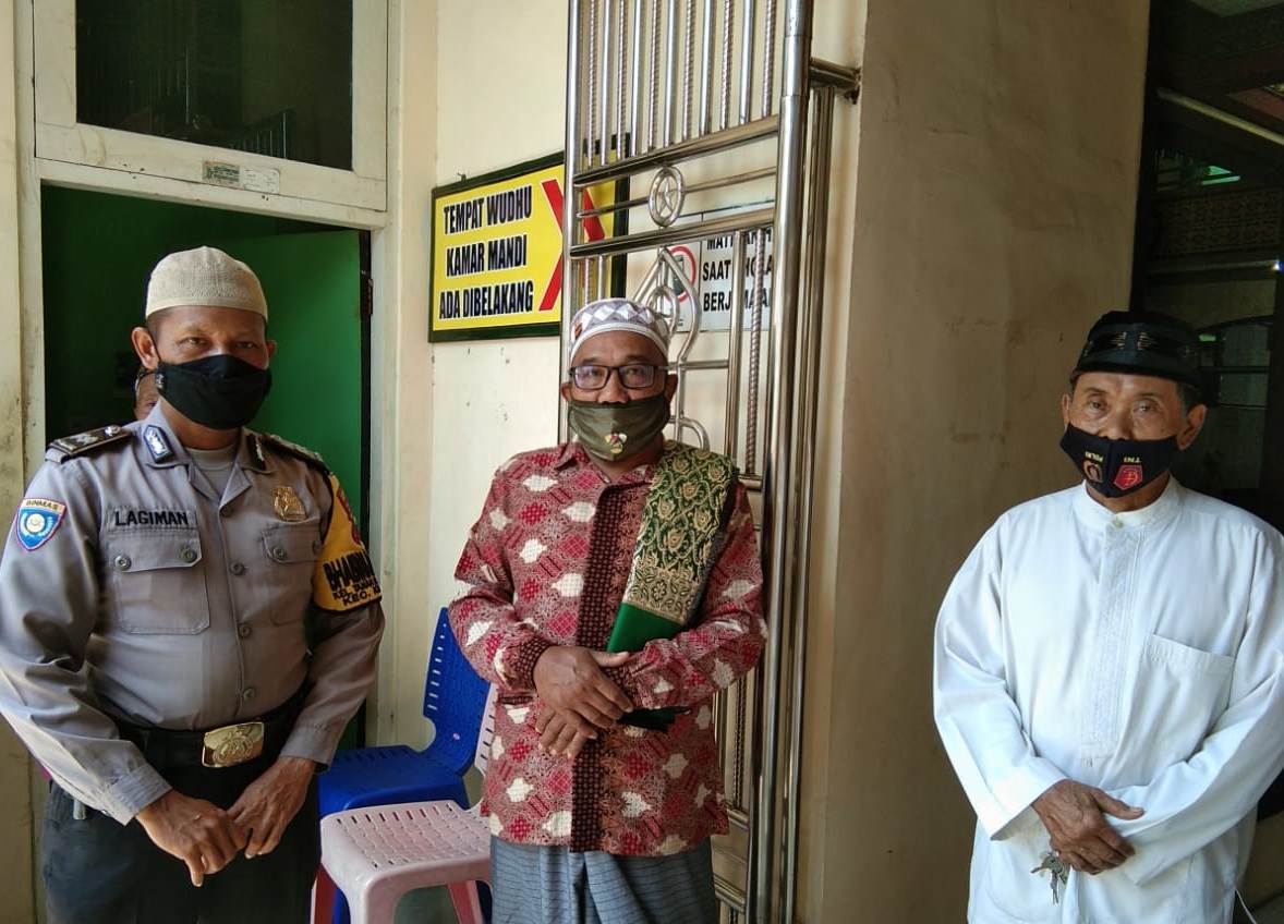 Tangkal Radikalisme, Polsek Kenjeran Rajin Sampaikan Himbauan Ke Masjid-Masjid