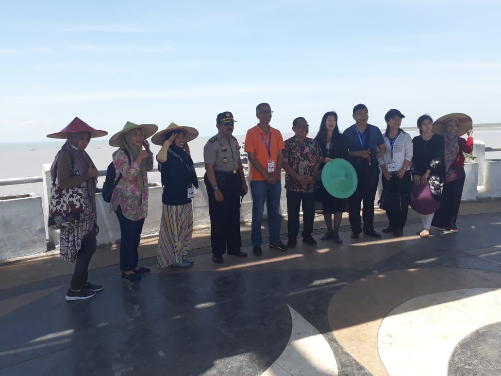 Kapolsek Kenjeran Pimpin Pengamanan Turis Asing Peserta Kongres UCLG-ASPAC