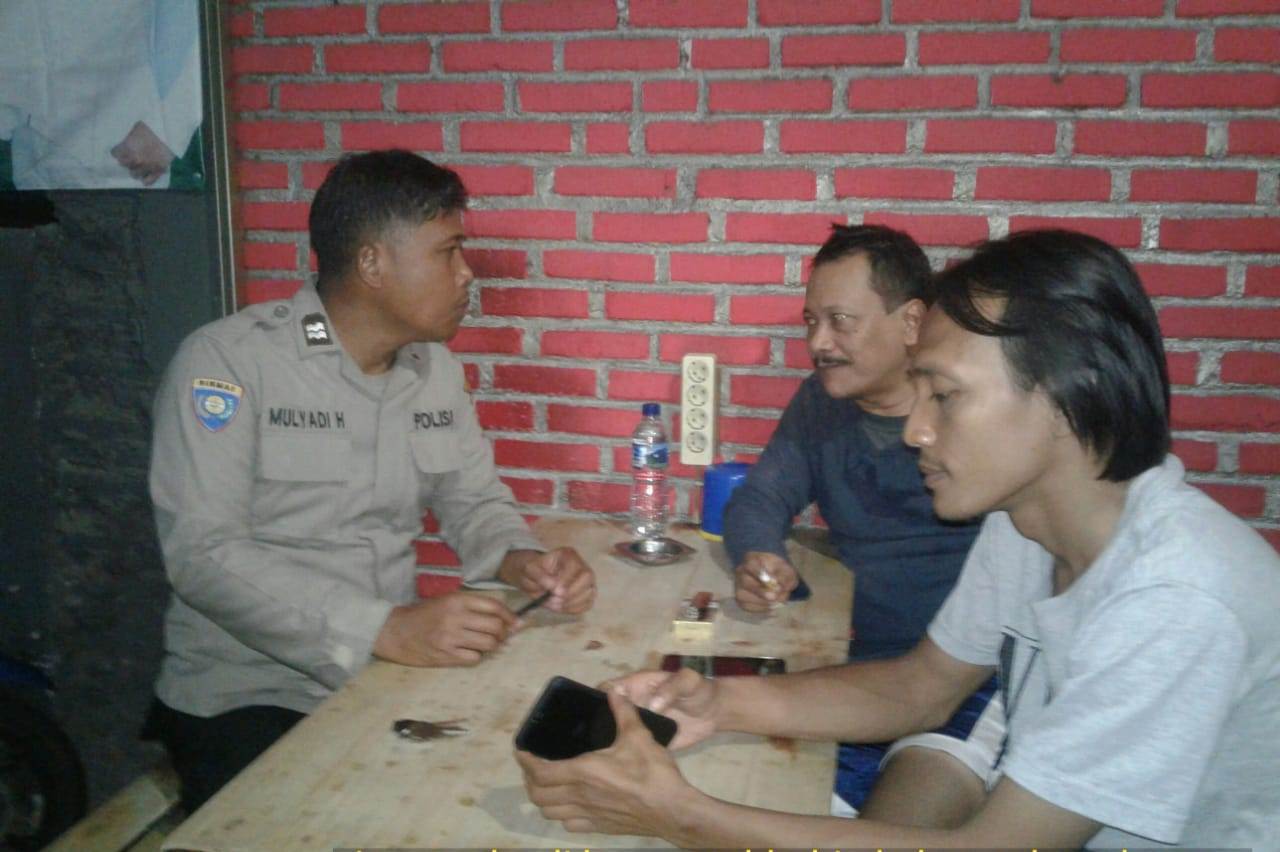 Polsek Krembangan Terus Suarakan Jaga Kerukunan Untuk Ciptakan Pemilu Damai