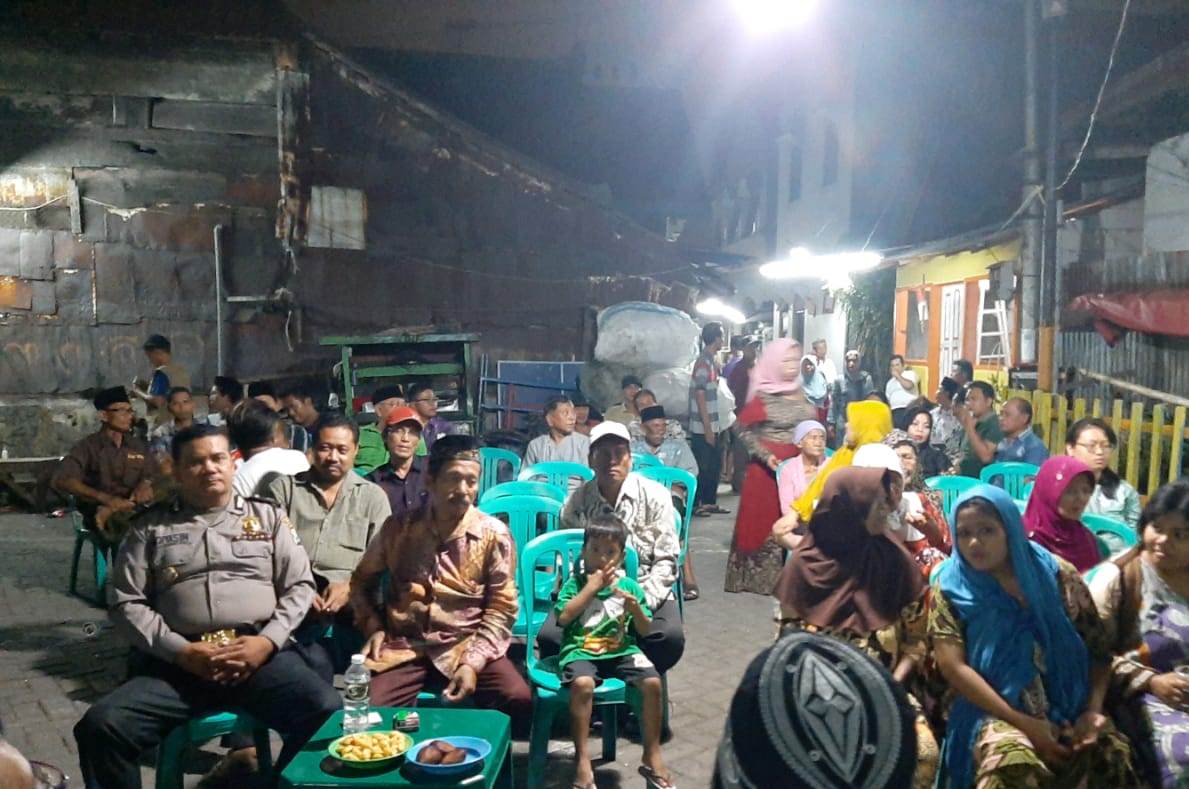 Babinkamtibmas Krembangan Utara Lakukan Pengamanan Pemilihan Ketua RT