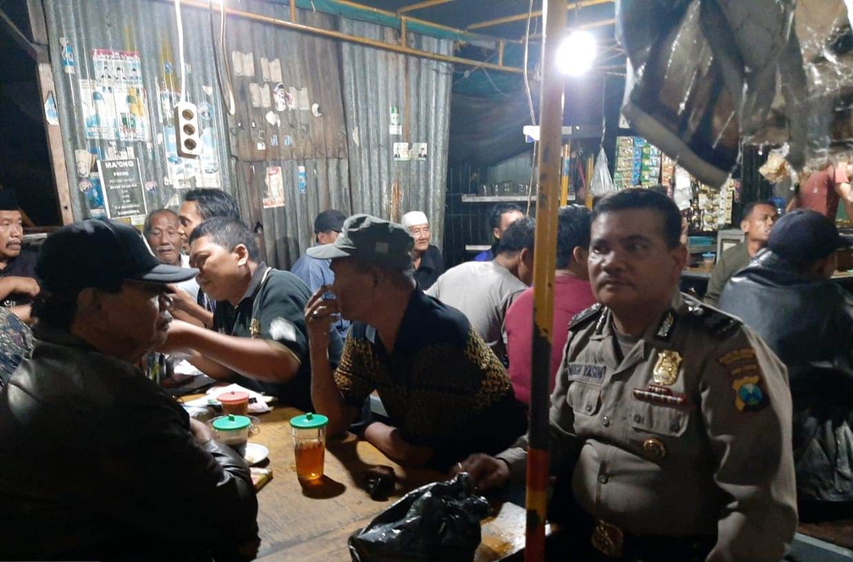 Babinkamtibmas Krembangan Utara Sampaikan Pesan Kerukunan, Wujudkan Kondusifitas Wilayah