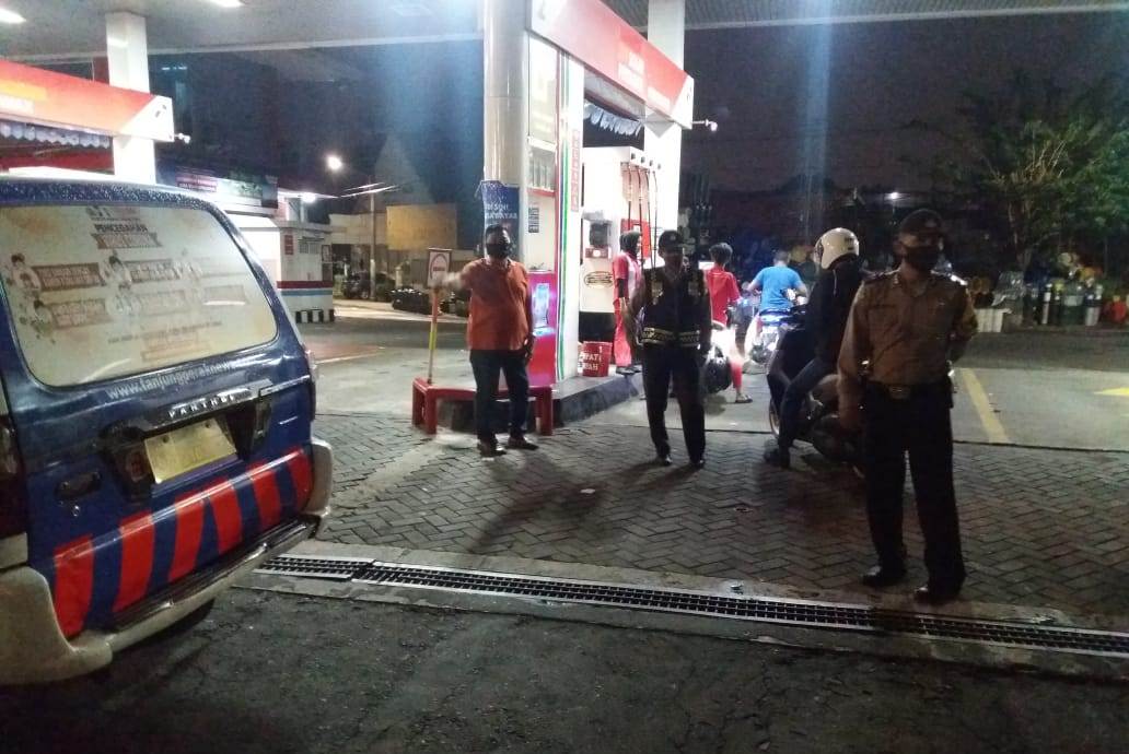 Gelar Patroli Malam, Polsek Pabean Cantikan Jaga Keamanan Wilayah