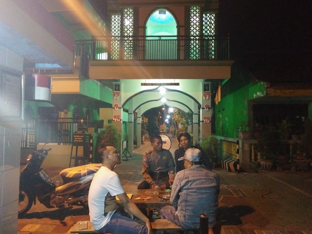 Babinkamtibmas Dupak, Titip Pesan Kamtibmas Kepada Warga Bangunrejo