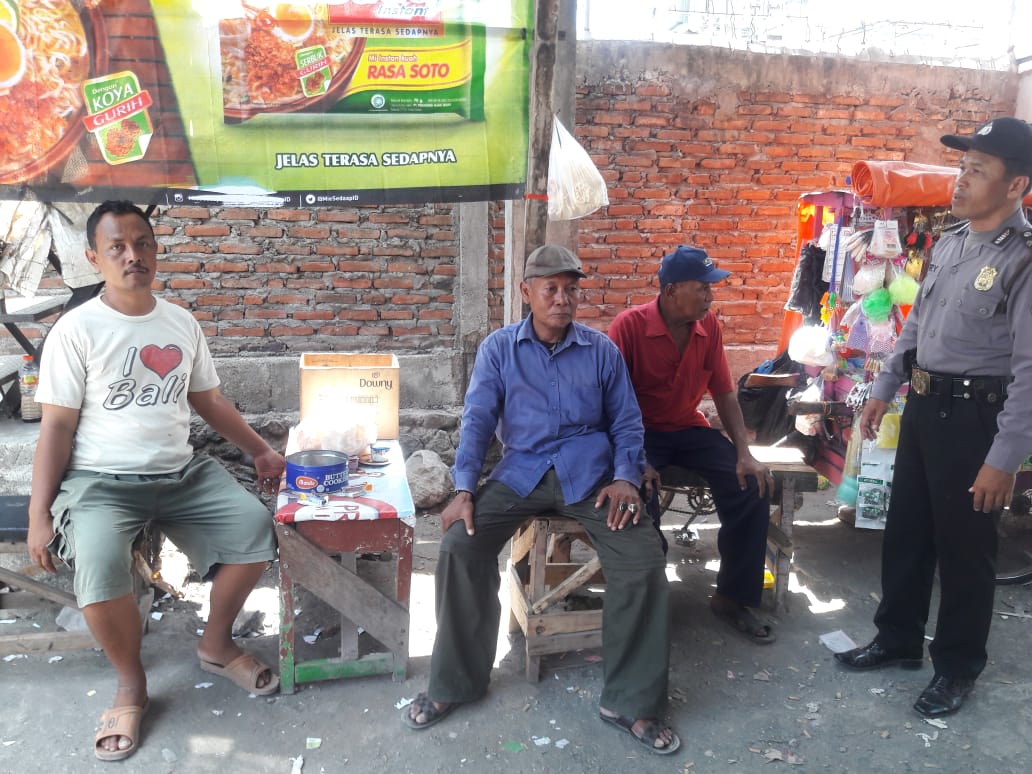 Melalui Himbauan Kamtibmas, Polsek Kenjeran Berupaya Tekan Tindak Kriminalitas