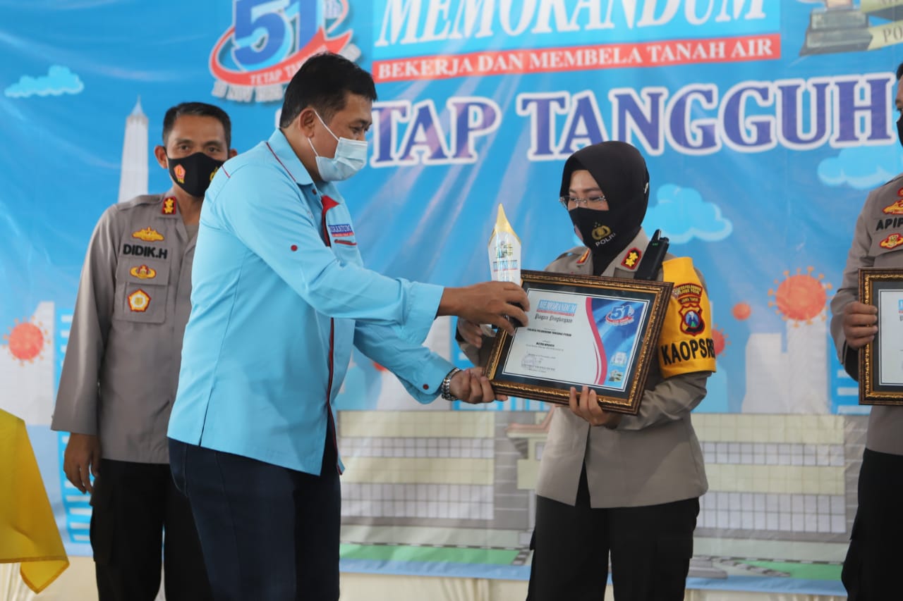 Kapolres Tanjung Perak Hadiri Perayaan HUT ke-51 Memorandum