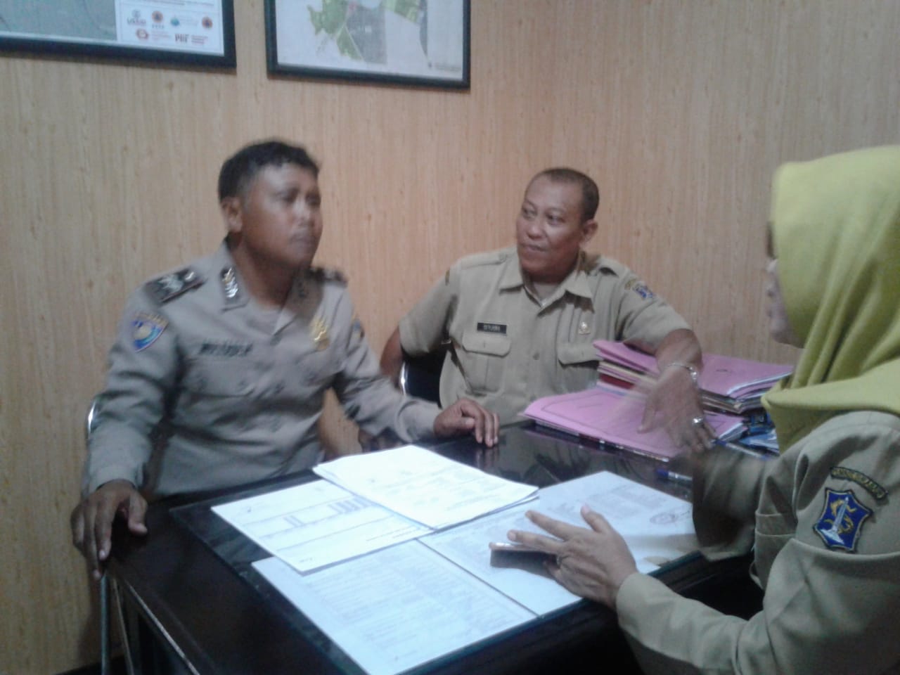 Polsek Krembangan Gencar Suarakan Anti Hoax & Jaga Kerukunan