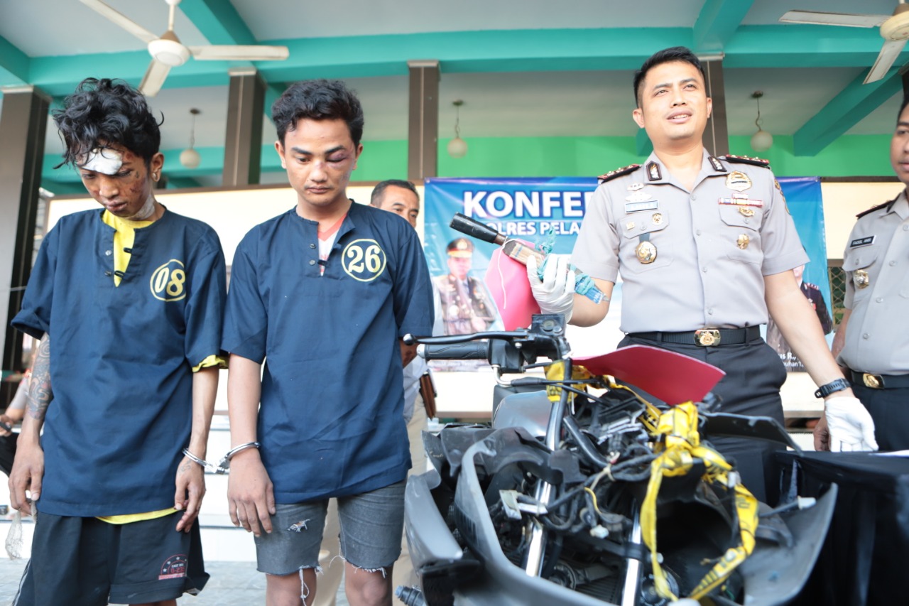 Apes! Baru Saja Curi Motor Milik Anak Pacaran, Dua Bandit Malah Kecelakaan