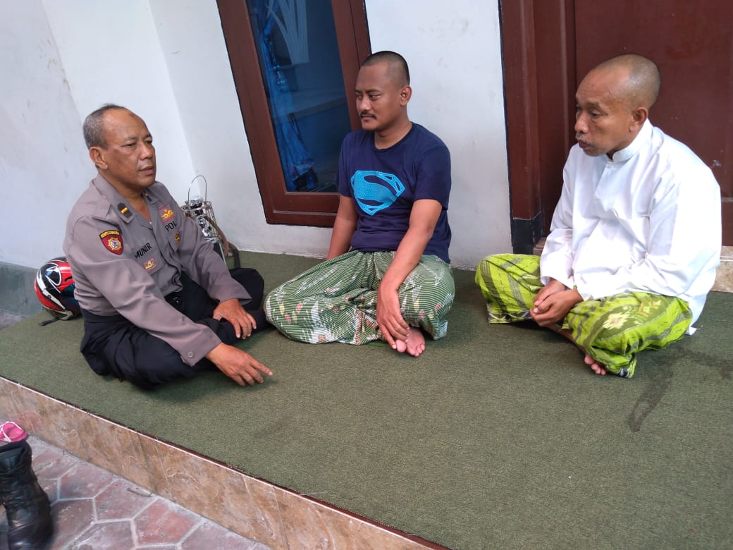 Kanit Binpolmas Polres Tanjung Perak Sampaikan Waspada Hoax