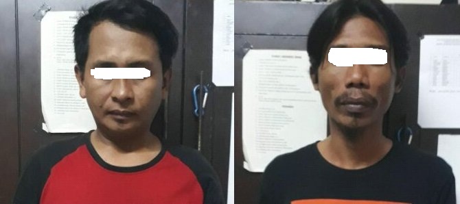Tertangkap Nyabu Bareng, Duo Sahabat Digiring ke Polres Tanjung Perak