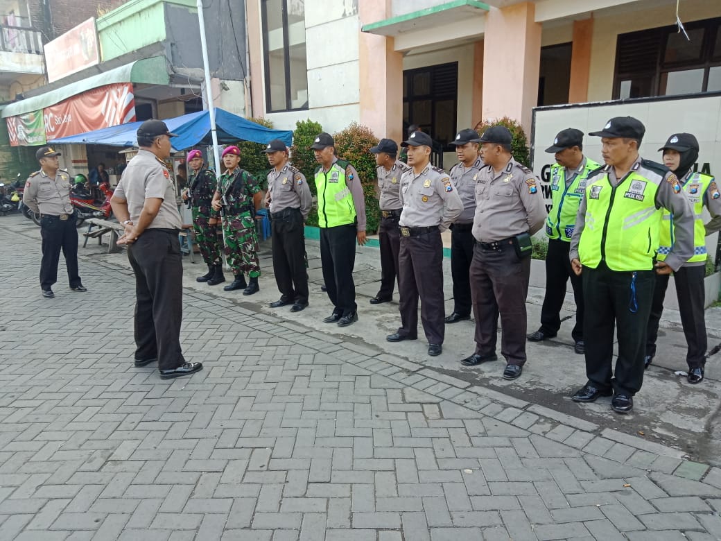 Wakapolsek Krembangan Pimpin Tugas Pengamanan di PPK