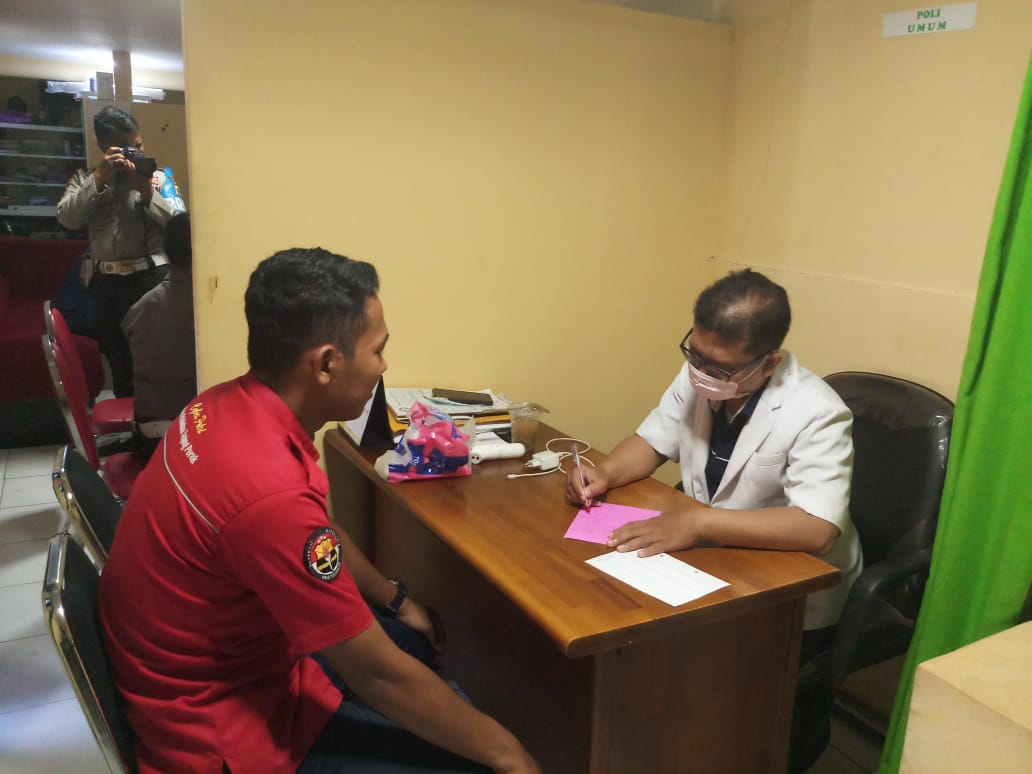 Urkes Polres Tanjung Perak Buka Layanan Kesehatan Rutin