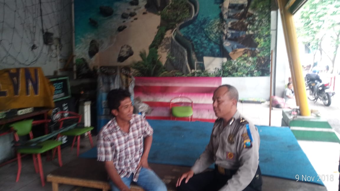 Kanit Binpolmas Polres Tanjung Perak Sampaikan Himbauan Waspada Hoax