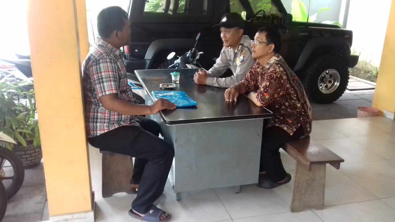 Wujudkan Pemilu Damai, Polsek Semampir Rajin Sampaikan Pesan Jaga Kerukunan