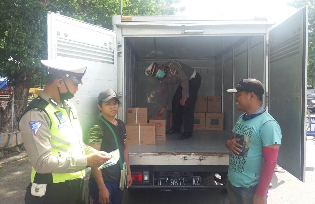 Polsek Pabean Cantikan Gelar Operasi Cipkon Antisipasi Aksi Teror