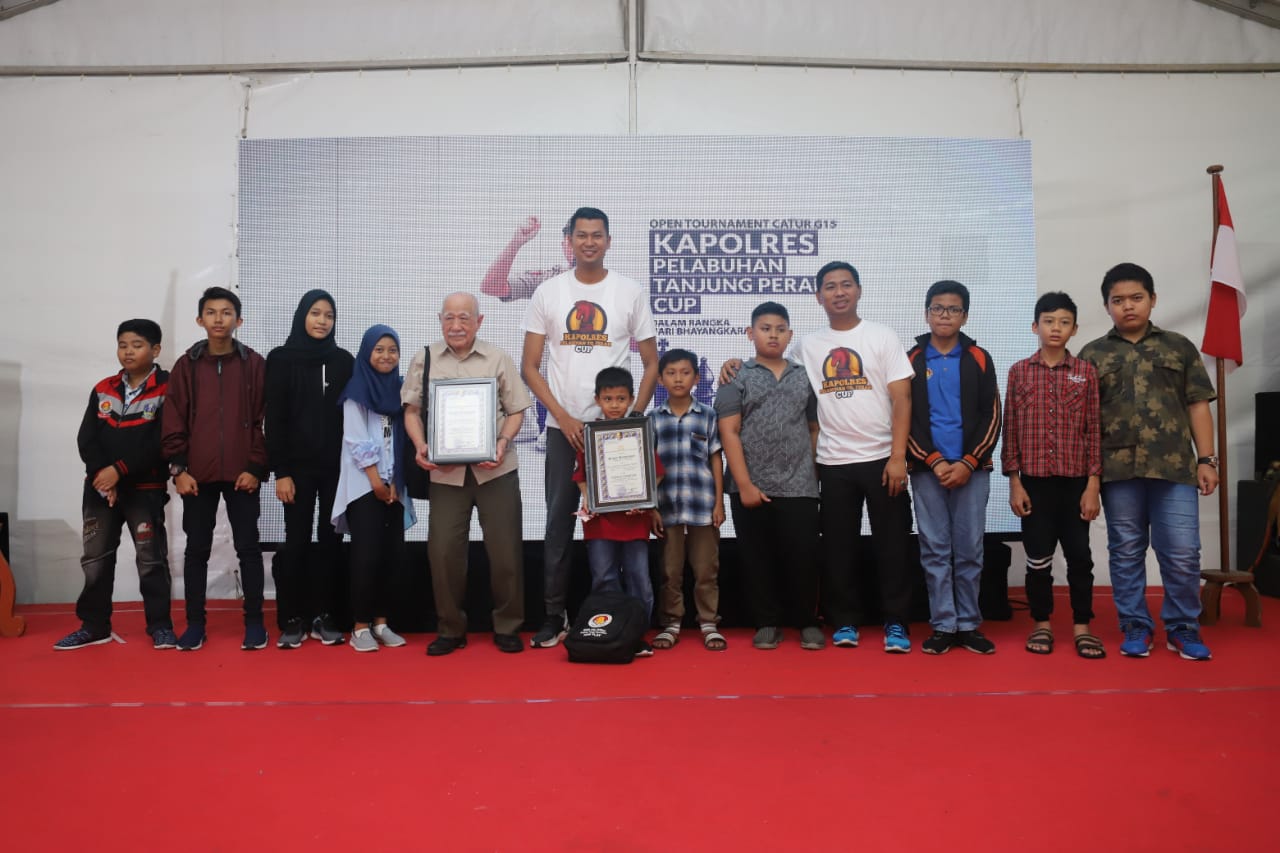 Polres Tanjung Perak Sukses Gelar Tournament Catur Hari Bhayangkara Ke-73