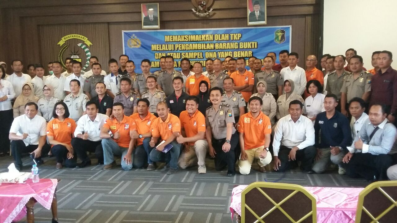 Urkes Polres Tanjung Perak Ikut Pelatihan Memaksimalkan Olah TKP