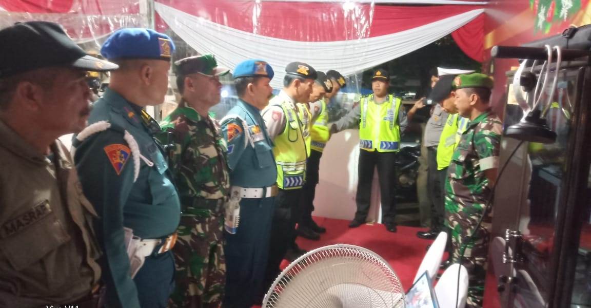 Polsek Semampir Gelar Apel Pergantian Tugas Jaga Pospam