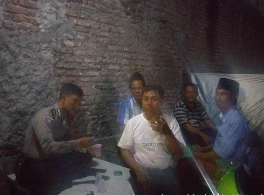Sambang Warga Kembang Jepun, Babinkamtibmas Bongkaran Titip Pesan Waspada Curanmor