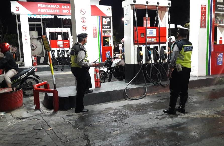Waspada Kerawanan, Polsek Pabean Cantikan Gelar Patroli Malam
