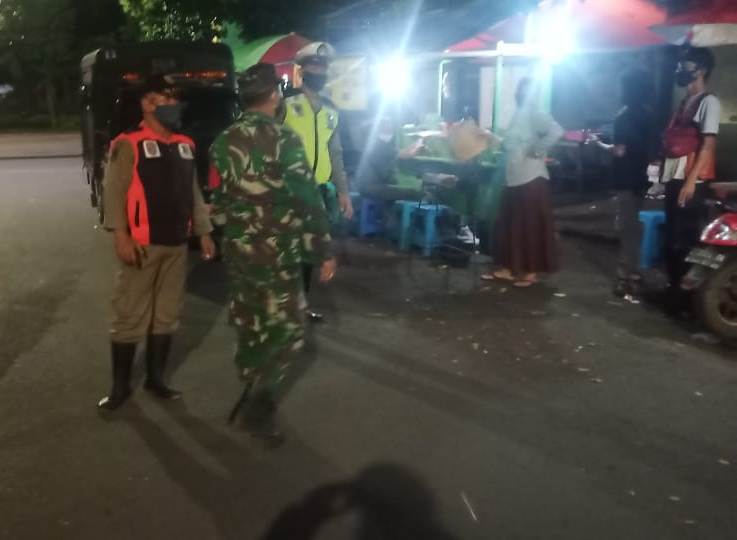 Polsek Pabean Cantikan Gelar Operasi Yustisi PPKM, Tertibkan 4 Orang Tanpa Masker