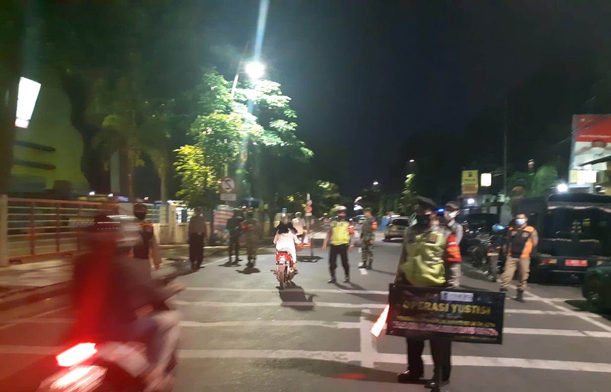 Polsek Pabean Cantikan Gelar Operasi Yustisi Protokol Kesehatan, Disiplinkan Masyarakat Pakai Masker