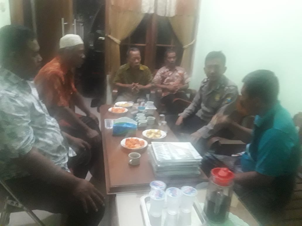 Babinkamtibmas Asemrowo Koordinasi Masalah Curanmor