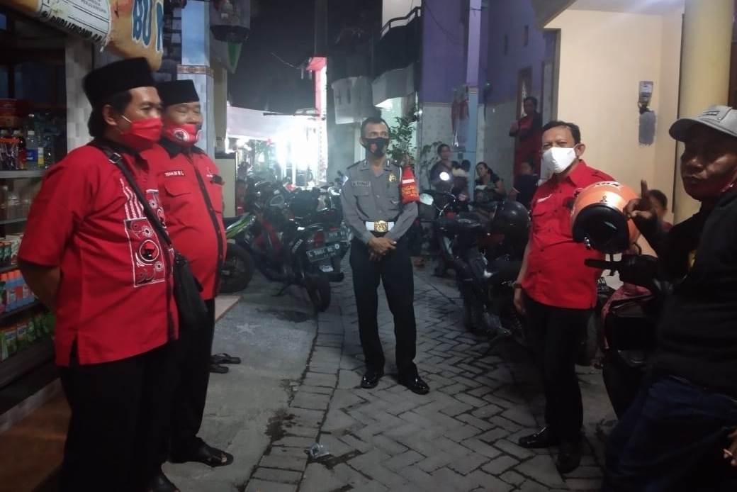 Polsek Krembangan Kawal Kampanye Dialogis di Tambak Asri