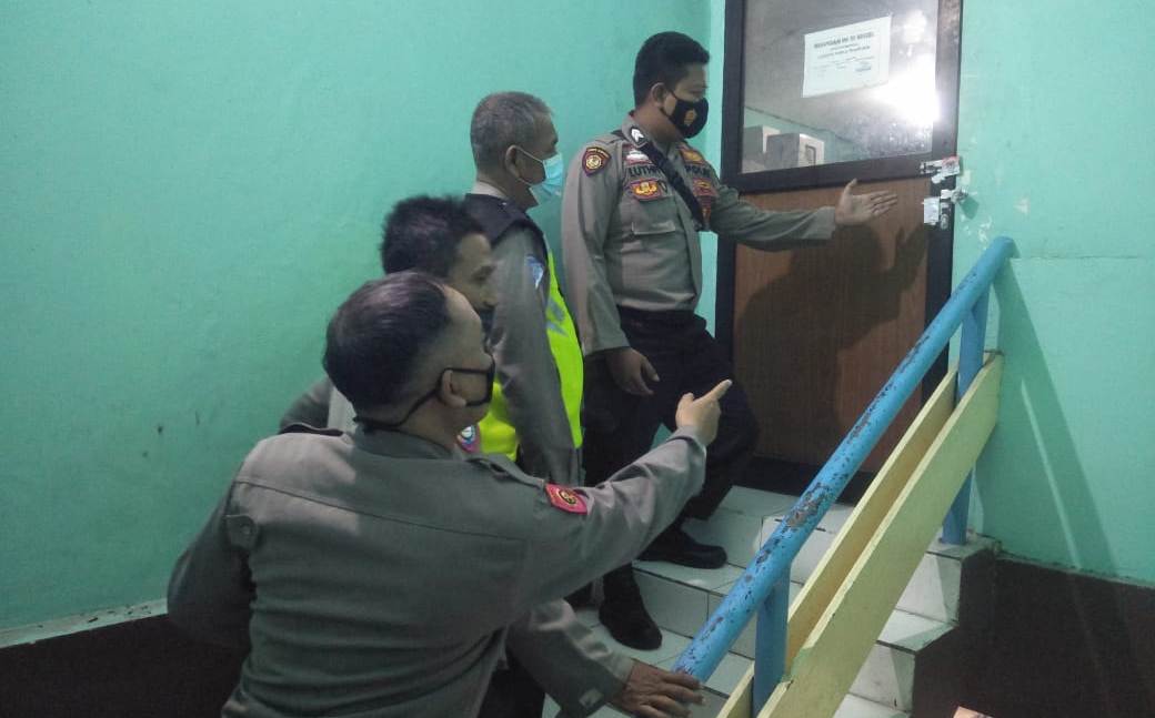 Polsek Semampir Pam PPK, Cek Rutin Gudang Penyimpanan Logistik Pilwali