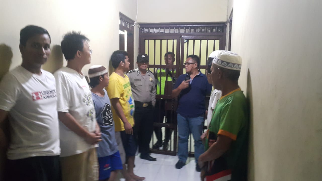 Pantau Kesehatan Tahanan, Polsek Pabean Cantikan Laksanakan Pengecekan Setiap Hari