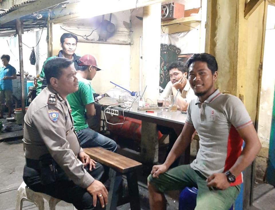 Babinkamtibmas Krembangan Utara Sampaikan Penyuluhan Bahaya Narkoba