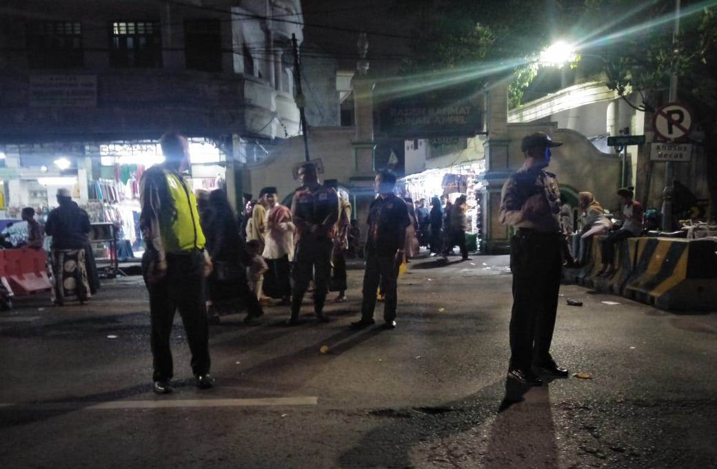 Cegah Aksi 3C, Polsek Semampir Lakukan Pengamanan di Wisata Ampel