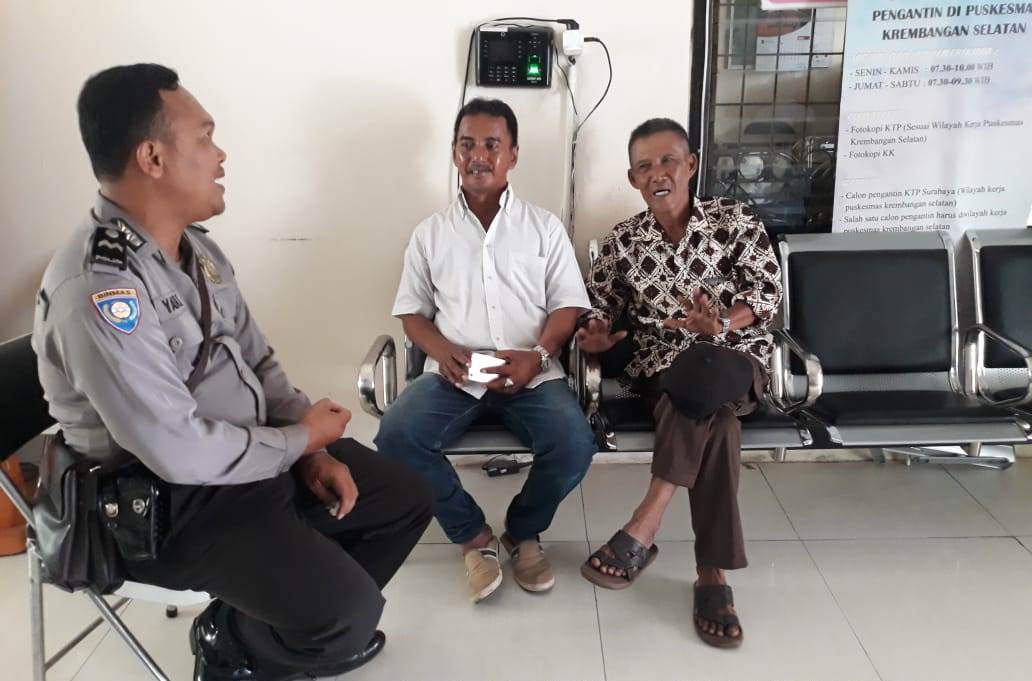 Babinkamtibmas Perak Barat Sampaikan Pesan Waspada Curanmor